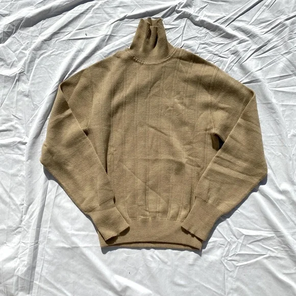 Military Grade, Tan Wool Sweater, New In Bag - Size L - Picture 1 of 5